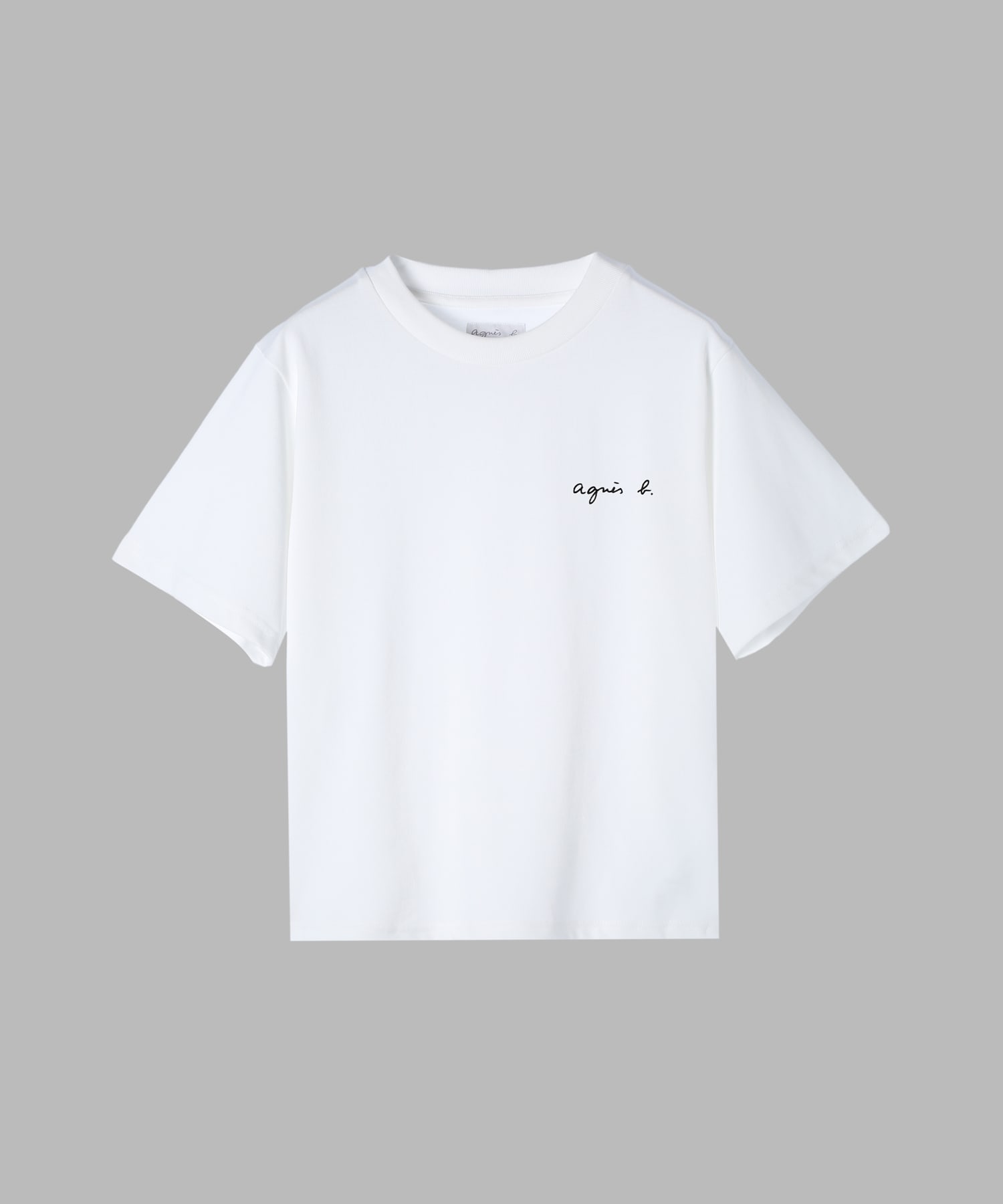 ミニロゴ コットン 半袖 Tシャツ 