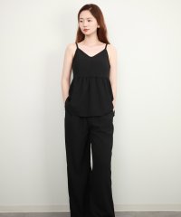 DRESS+/ドレスプラス DRESS+ ペプラム ギャザー キャミソール セットアップ/506785841