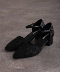 PourVous/プールヴー PourVous グリッターチャンキーヒール フォーマル ワンピース パーティードレス 20代 30代 40代/506792396