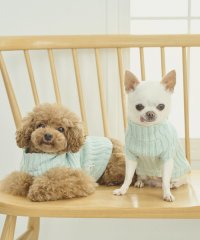 ROPE PICNIC PASSAGE/【DOG】リブ切り替えニットプルオーバー/506792748