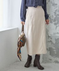 SHIPS WOMEN/〈手洗い可能〉フェイク スエード (ポリエステル) タイト スカート/506792765