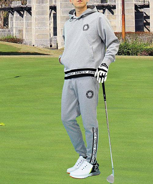 BEAMS GOLF ビームスゴルフ よろこぶ 裏起毛フード付ハーフ