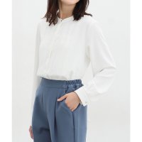 GLACIER/ピンタックブラウス トップス ブラウス 長袖 長袖ブラウス 大きいサイズ オフィス きれいめ ピンタック レディース/506795036