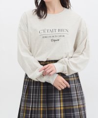 GLACIER/グラシア GLACIER 刺繍入りロゴTシャツ トップス カットソー 長袖 コットン 綿 Tシャツ ロンT/506795044
