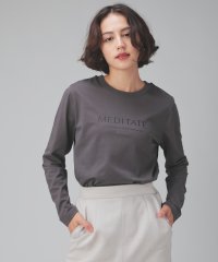 GLACIER lusso/グラシア ルッソ GLACIER lusso ロゴプリントTシャツ トップス カットソー 長袖 Tシャツ ロンT ロゴT/506795045