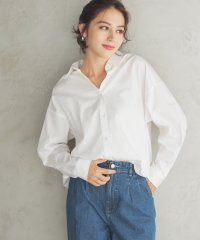 GLACIER lusso/グラシア ルッソ GLACIER lusso チュニックシャツ トップス ブラウス シャツ 長袖 レギュラーカラー チュニック丈/506795046