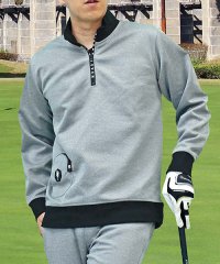 TopIsm/トップイズム TopIsm ゴルフウェア メンズ トレーナー GIORNO SEVEN ジョルノセブン ハーフジップ トップス プルオーバー 立体ポケット おし/506795051