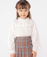 SHIPS KIDS/SHIPS KIDS:100～130cm / レース ピンタック 長袖 ブラウス/506795599