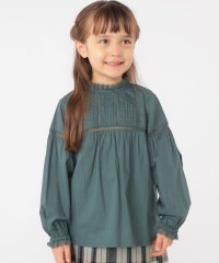 SHIPS KIDS/SHIPS KIDS:100～130cm / レース ピンタック 長袖 ブラウス/506795599