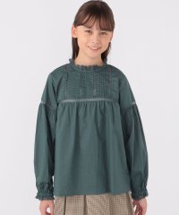 SHIPS KIDS/SHIPS KIDS:140～150cm / レース ピンタック 長袖 ブラウス/506795601