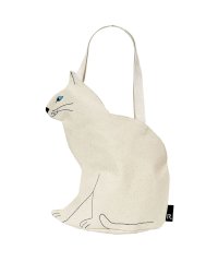 ROOTOTE/ルートート ROOTOTE ROOTOTE ルートート トートバッグ バッグ レディース 小さめ EU.デリ.オスワリネコーA ブラック ホワイト グレー 黒 /506795706
