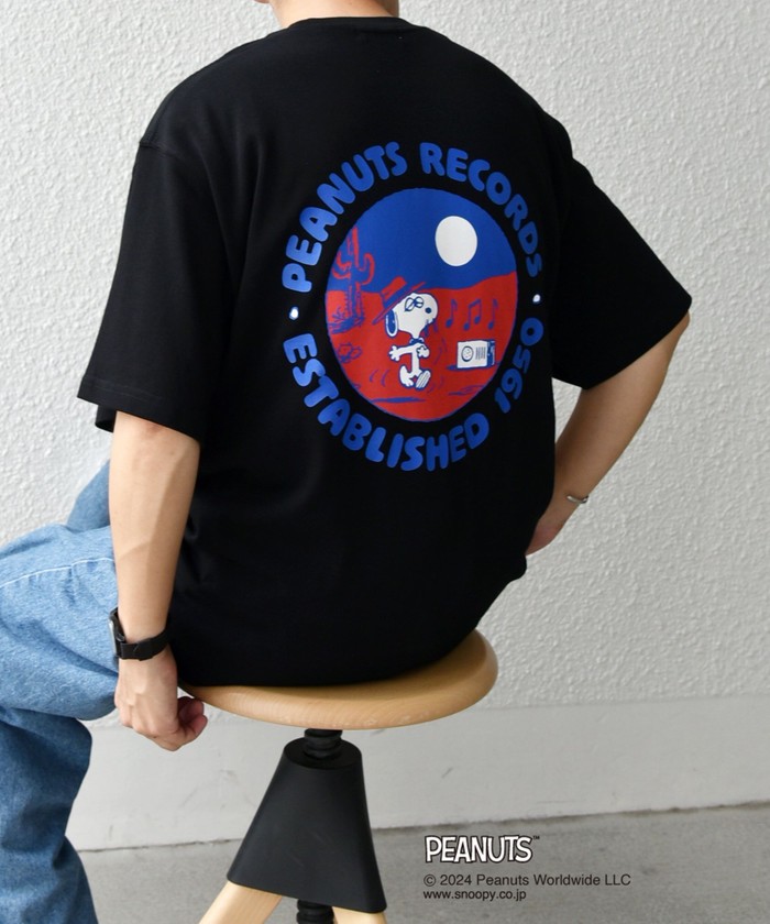 セール 40%OFF】SHIPS any: SNOOPY コラボ RECORDS グラフィック