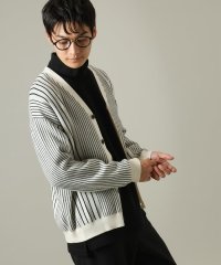 a.v.v (MEN)/【洗濯機で洗える】ジャカードニットワイドシルエットカーディガン/506554847