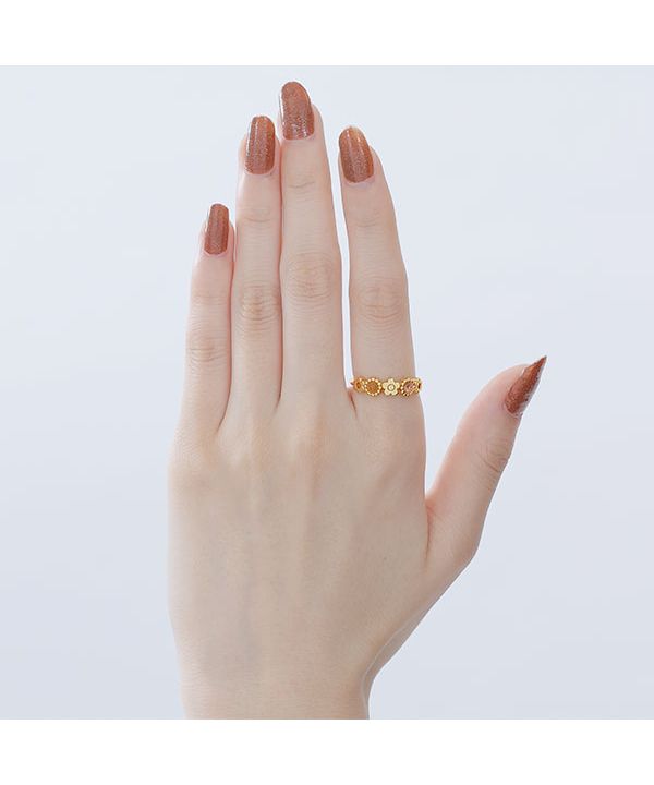 マリークワント MARY QUANT エポストーンコネクション リング