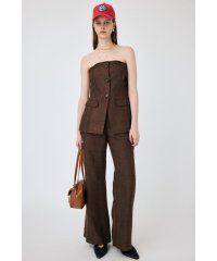 moussy/TAILORED BARE TOP オールインワン/506799240