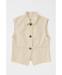 moussy/SINGLE COLLAR タックベスト/506799247