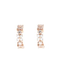 Samantha Tiara/フラワーモチーフバンド　ピアス(クリア)/506799316