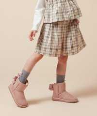 a.v.v(KID'S)/[100－130]オータムチェックタックショートパンツ/506554934