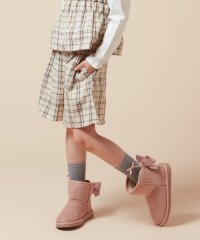 a.v.v(KID'S)/[160]オータムチェックタックショートパンツ/506554944