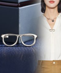 shoppinggo/ショッピングゴー shoppinggo ブローチ メガネ かわいい 小さい レディース アクセサリー 眼鏡 小ぶり 小さめ おしゃれ ユニーク 個性的/506813888