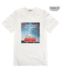  PEANUTS/ピーナッツ PEANUTS スヌーピー Tシャツ 半袖 トップス プリント ギター 星 フォト 写真 SNOOPY PEANUTS/506786328