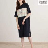  PEANUTS/ピーナッツ PEANUTS スヌーピー オラフ スーパービッグ Tシャツ ワンピース ビッグ 半袖 SNOOPY PEANUTS/506786333