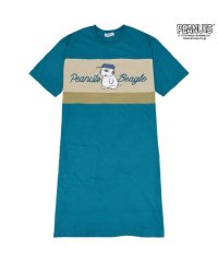  PEANUTS/ピーナッツ PEANUTS スヌーピー オラフ スーパービッグ Tシャツ ワンピース ビッグ 半袖 SNOOPY PEANUTS/506786333
