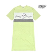  PEANUTS/ピーナッツ PEANUTS スヌーピー オラフ スーパービッグ Tシャツ ワンピース ビッグ 半袖 SNOOPY PEANUTS/506786333