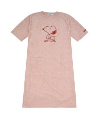  PEANUTS/ピーナッツ PEANUTS スヌーピー BIG Tシャツ 半袖 パイル ポケット 刺繍 SNOOPY PEANUTS/506786334