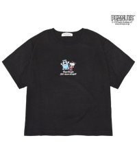  PEANUTS/ピーナッツ PEANUTS スヌーピー ピーナッツ オラフ トップス 半袖 クロップド Tシャツ ショート丈 ミニT ミニ丈 チビT 刺繍 夏 SNOOPY P/506786335