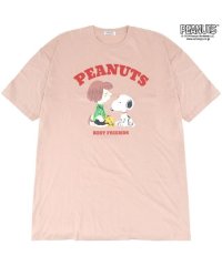  PEANUTS/ピーナッツ PEANUTS スヌーピー ピーナッツ BIG Tシャツ オーバーサイズ 半袖 プリント ペパーミントパティ スリット SNOOPY PEANUTS/506786343