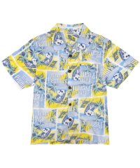  PEANUTS/ピーナッツ PEANUTS スヌーピー アロハ シャツ 半袖 トップス 柄シャツ ポケット SNOOPY PEANUTS/506786746