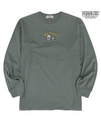  PEANUTS/ピーナッツ PEANUTS スヌーピー バルーン ビッグ Tシャツ 刺繍 長袖 オーバーサイズ SNOOPY PEANUTS/506786758
