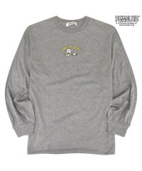  PEANUTS/ピーナッツ PEANUTS スヌーピー バルーン ビッグ Tシャツ 刺繍 長袖 オーバーサイズ SNOOPY PEANUTS/506786758