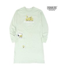  PEANUTS/ピーナッツ PEANUTS スヌーピー スーパービッグ Tシャツ ワンピース ビッグ 長袖 SNOOPY PEANUTS/506786760
