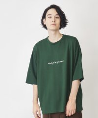 THE SHOP TK/ポンチビッグシルエットプリントTシャツ/506818545