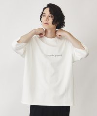 THE SHOP TK/ポンチビッグシルエットプリントTシャツ/506818545