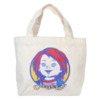 cinemacollection/シネマコレクション cinemacollection CHUCKY チャッキー ランチバッグ マチ付バッグ グッドガイ人形 スモールプラネット マチ付き お弁当/506819314