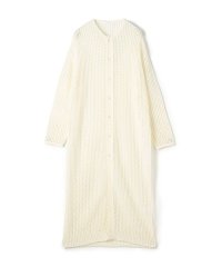 GALERIE VIE/ウールコットンメッシュ ロングカーディガン/506820120