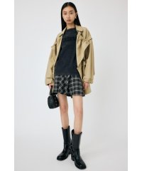 moussy/TARTAN ASSYMMETRY ミニスカート/506823456