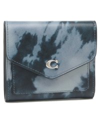 COACH/コーチ 二つ折り財布 ウィン ミニ財布 ネイビー レディース COACH CT914 LHNGB/506826576