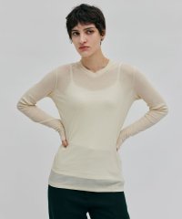 BEIGE，/【洗える・VERY 11月号掲載】SORE / クルーネックカットソー/506826617