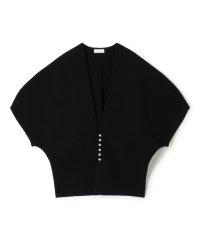 Ballsey/ウールポリエステルパールコンビ マントカーディガン/506827077