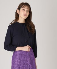 COUP DE CHANCE/【洗える／日本製】一枚着、ジャケットインにも◎ジャージ素材のブラウス見えトップス/506828054