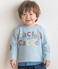 BeBe/かくれんぼ肘パッチレイヤード風トレーナー(80~90cm)/506691122