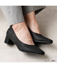 ALETTA/アレッタ ALETTA 究極のプレーンパンプス【4.5cmチャンキーヒール/スクエアトゥ】レディース 甲高幅広 外反母趾気味 痛くない 通勤 仕事 結婚式 走れ/506725755