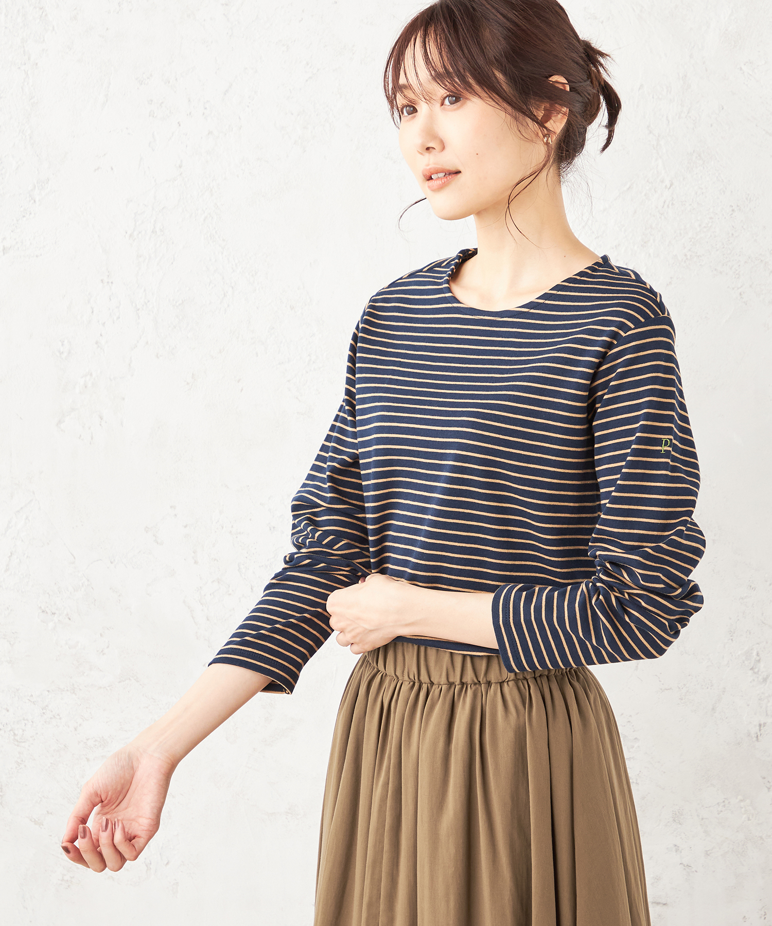 【プチ　オンフルール】プチ オンフルール Petit Honfleur バルーンスリーブプルオーバー セール】プチ オンフルール(Petit Honfleur)の通販 - d fashion