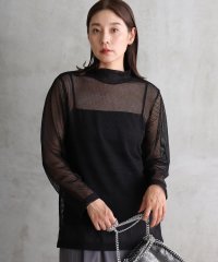 ONE’S TRUE/ワンズトゥルー ONE'S TRUE メッシュハイネックTシャツ/506830509