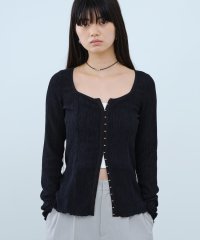  ＣＯＤＥ　Ａ/fronthook sheer rib pullover/506831745