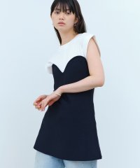  ＣＯＤＥ　Ａ/design knit tunic/506831746